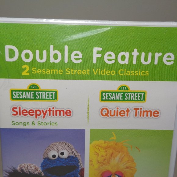Sesame Street: SLEEPYTIME SONGS & STORIES / QUIET TIME New DVD Double Feature - Picture 2 of 7